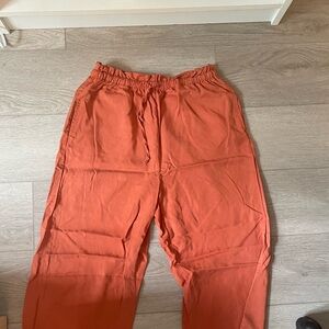 Loose Drawstring Pants, Size M